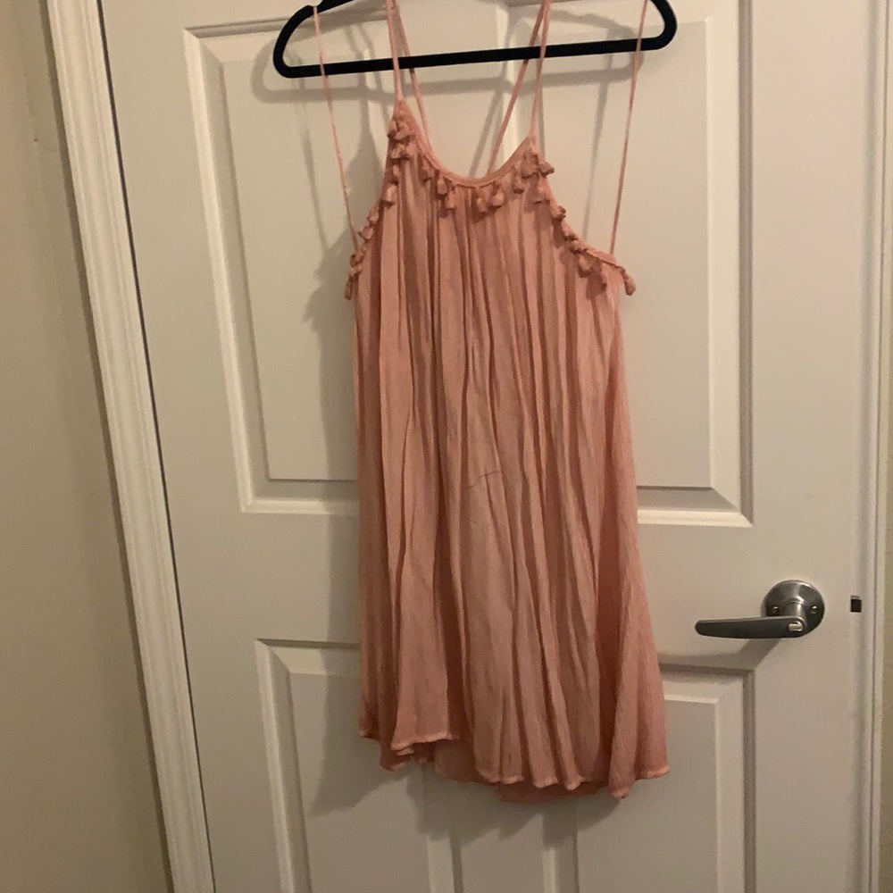 Soft pink dress
